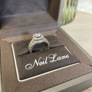 Neil Lane diamond ring engagement set